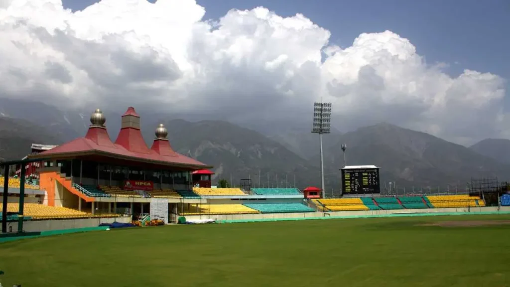 Dharamshala Cricket Stadium View