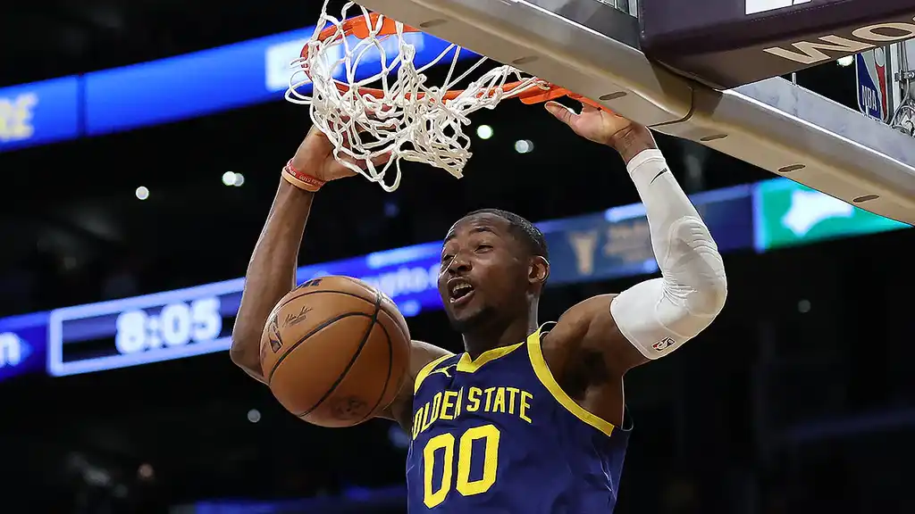 Jonathan Kuminga with Basketball