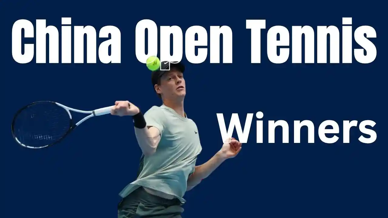 China Open Tennis Winners