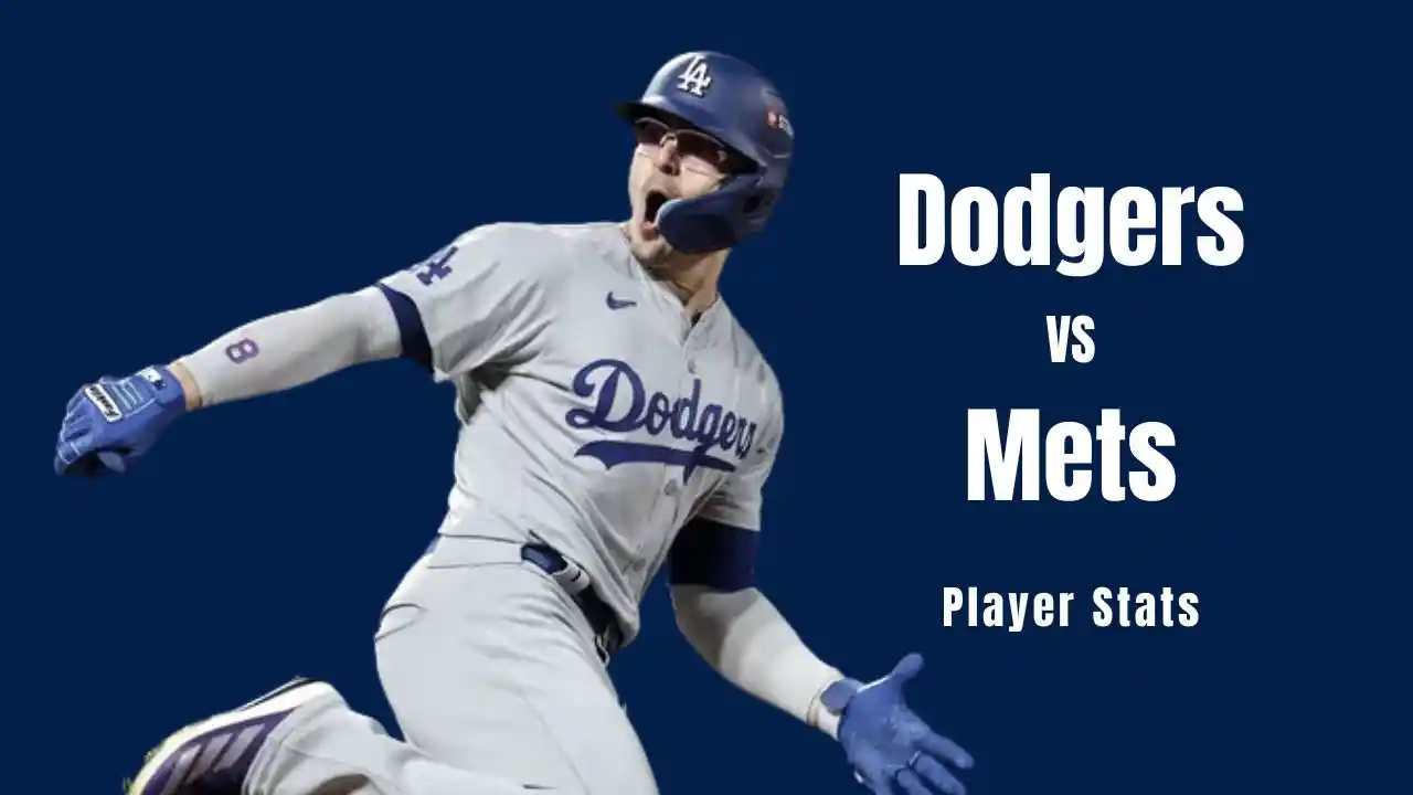 Dodgers vs Mets Match Player Stats