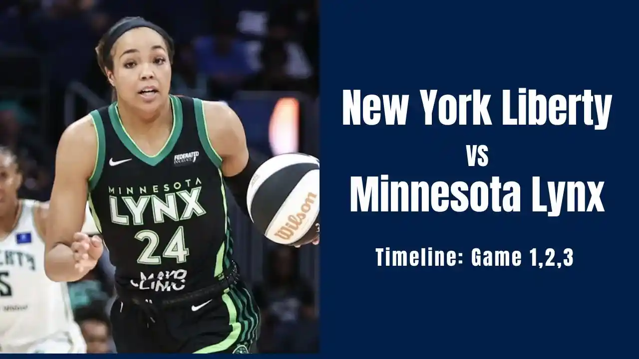 New York Liberty vs Minnesota Lynx Timeline